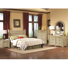 Wayfair wicker bedroom deals furniture